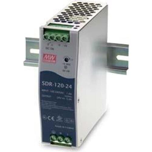 MEAN WELL SDR-120 120W 24V Single Output Industrail DIN RAIL Switching Power Supply