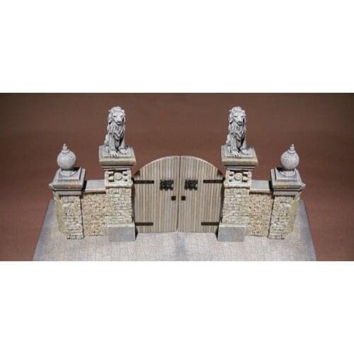 Scenario model Resin building (without ground) 1:35