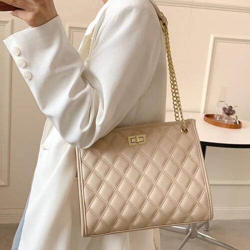 Fashion Women Pu Leather Handbags Chain Ladies Shoulder Bag High Quality Crossbody Bags for Women Designer Female Messenger Bag