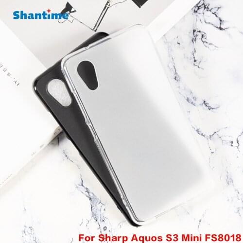 For Sharp Aquos S3 Mini FS8018 Gel Pudding Silicone Phone Protective Back Shell For Sharp Aquos S3 Mini FS8018 Soft TPU Case