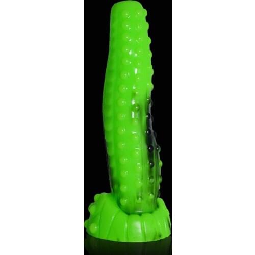 Soft Silicone Realistic Colorful Dildo Suction Cup Raised Pointed Extreme Stimulate Anal Dildo Big Fake Penis Sex Toys For Women