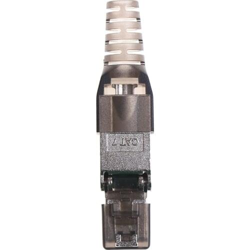 New Tool-Free Shielded RJ45 Cat 7 Termination Plug Cat7 Plug Cat7 Connector