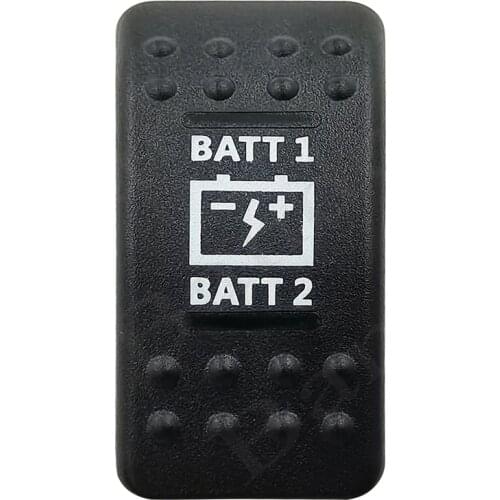 Cover Cap Only! Battery Rocker Switch Cover Cap Green Window Labeled for Car Boat Truck Carling ARB Control Cap Accessories