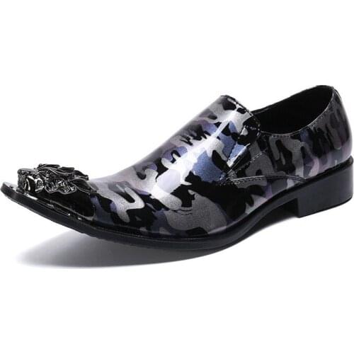 Mens Heigh Heels Trendy Pointed Toe Genuine Leather Wedding Shoes Men Business Dress Shoes Career Singer Dancer Work Shoes Man