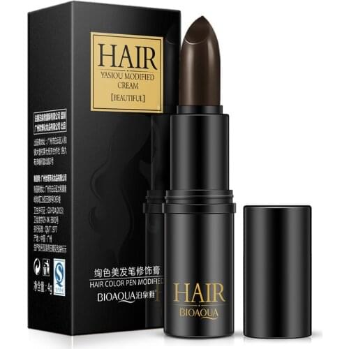 Temporary Hair Dye Cream Gray Root Coverage Hair Color Modify Hair Coloring Pen Hairline Modified Repair Makeup Stick TSLM2