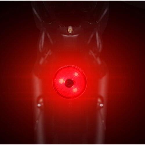 Bicycle Tail Light Mountain Bike Light Set LED Light Creative Night Light Braking Sensing Taillights Safety Cycling Equipment