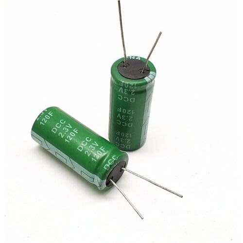 1pcs Original 2.3V 120F DCC Series High Current Toy Power Supply Backup Power Supply 2.3V120F