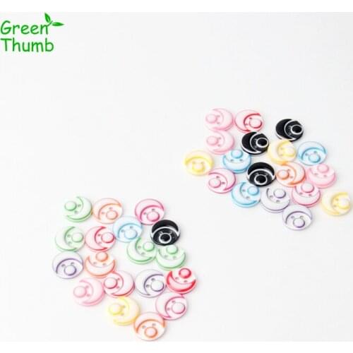 800pcs Diameter 12.5mm Modern Style 2-Holes Shirt,Sweater Button High Quality Colored Epoxy Resin Buttons