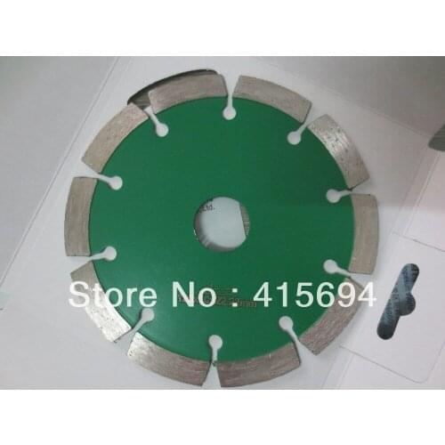 125x10x22.23-15.88mm green color cold press segment diamond saw blade for bricks, granite,marble and concrete.cutting tools