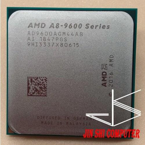 AMD A8-Series A8-9600 A8 9600 3.1 GHz 65W Quad-Core CPU Processor AD9600AGM44AB Socket AM4