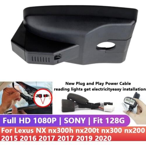 Plug and play Car DVR Wifi Video Recorder Dash Cam Camera For Lexus NX nx300h nx200t nx300 nx200 2015 2016 2017 2017 2019 2020