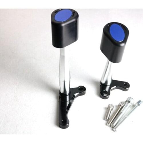 Motorcycle Bumpers Frame Slider Crash Protector For KAWASAKI ZX14R ZZR1400 2006-2012 Crash Bar Engine Guard Rail