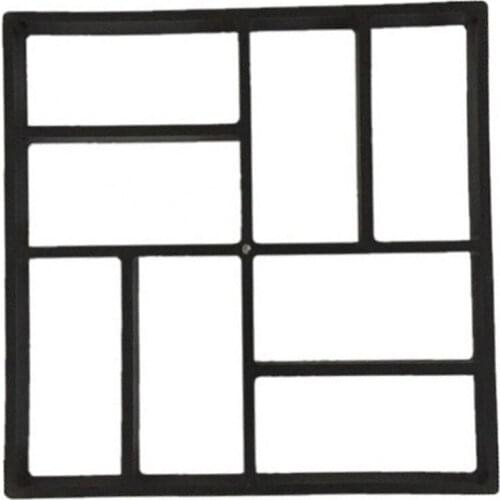 Free shipping pavement mold plastic path maker paving concrete mold for garden path, paving mold, pathmate shovel 40*40*4 cm