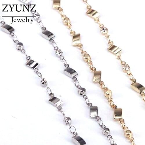 3 Meters, Chunky Chains Geometeric Punk Choker Necklace Chain Fit for Jewelry Making DIY Supplies