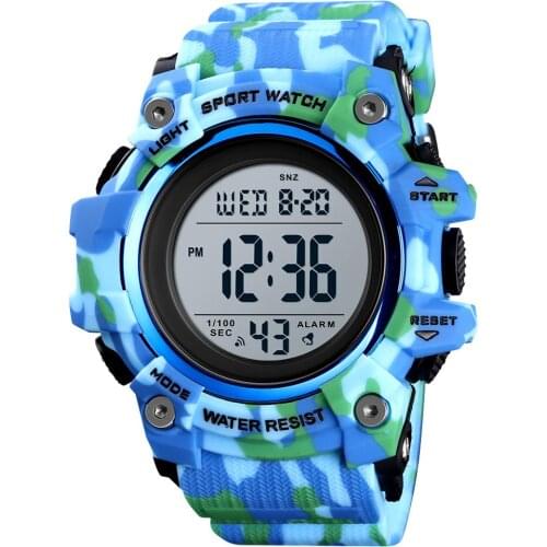 New SKMEI Brand Relogio Masculino Men Sports Watches Alarm Countdown Digital Watch Waterproof Military Wristwatch Mens Clock