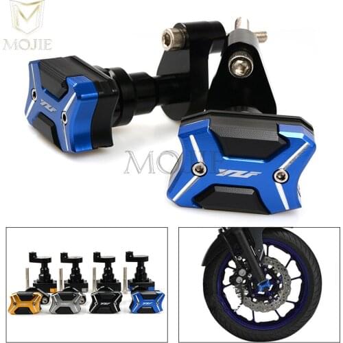 For Yamaha R6 YZF-R6 YZF R6 2006-2015 Motorcycle CNC Aluminum Frame Slider Falling Protectors Motorbike Frame Sliders Crash Pad