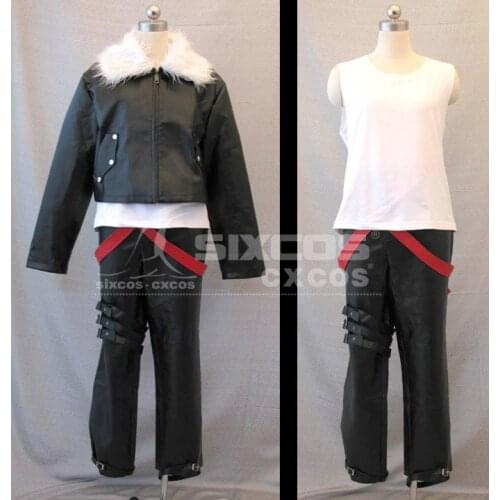 Game Final Fantasy VIII Squall Leonhart Cosplay Costume Full Set Uniform Suit Party Role Play Clothing High-End Custom-Make Any