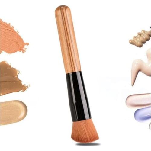 Blush Makeup Brush Wood soft Nylon hair no irritation Power Liquid Foundation Cream Cosmetics Makeup Tool Pincel Maquiagem