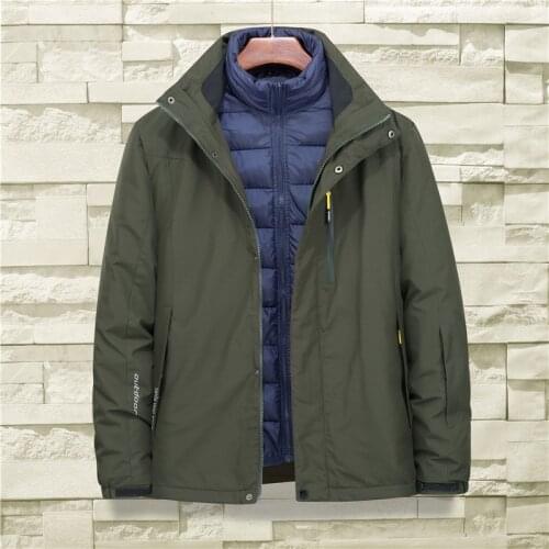 Ski Jacket Men Winter Warm Windproof Waterproof Outdoor Sports Snow Jackets Outing Skiing Snowboard Coat Men Snowboarding Mantel