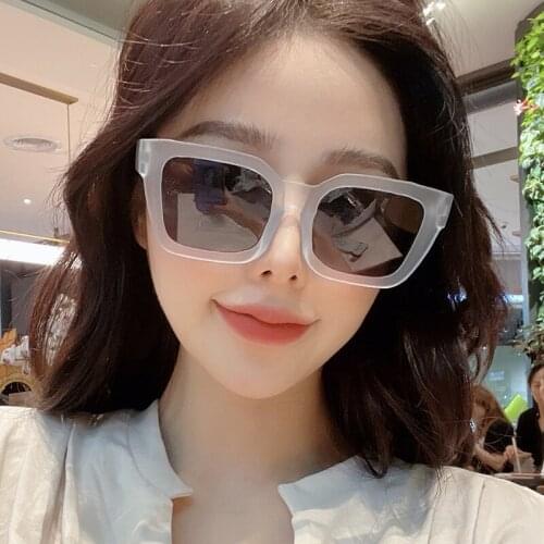 Fashion Square Sunglasses Women Big Frame Sunglass Vintage Female Leopard Brand Design Eyewear Gradient Shades UV400 Sun Glass