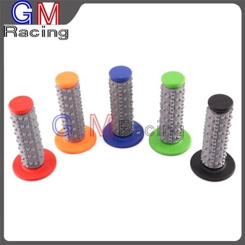 Motorcycle granulate Rubber brake clutch HandleBar Grip Hand Grips For CR CRF XR KX KXF KLX YZ YZF WR DRZ RM RMZ SX SXF EXC XC