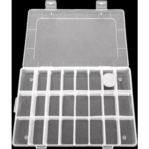 Practical Plastic Compartment Storage Jewelry Beads Box Case Holder Craft Organizer CLH@8