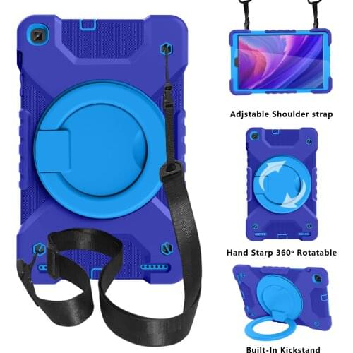 For Ipad Anti-drop Protective Sleeve ipad pro11 air4 10.9 Tab A 10.1 hand-held Shock Proof Full Body Cover Handle Stand Sleeve