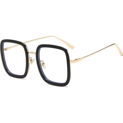 Transparent Square Glasses Women Design Fashion Optical Glasses Frames Ladies Men Computer Goggles sunglass