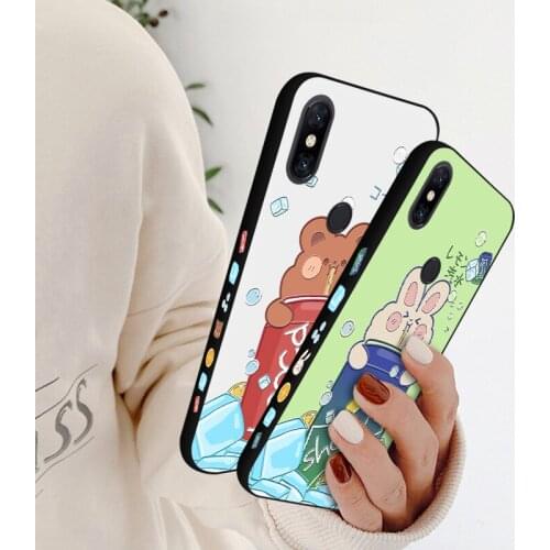 Luxury Side Pattern Case For XiaoMi Mi Mix 2 2S 3 Mix2 Cool Coke Drink Back Cover For Xiaomi Mi Max 2 3 Pro