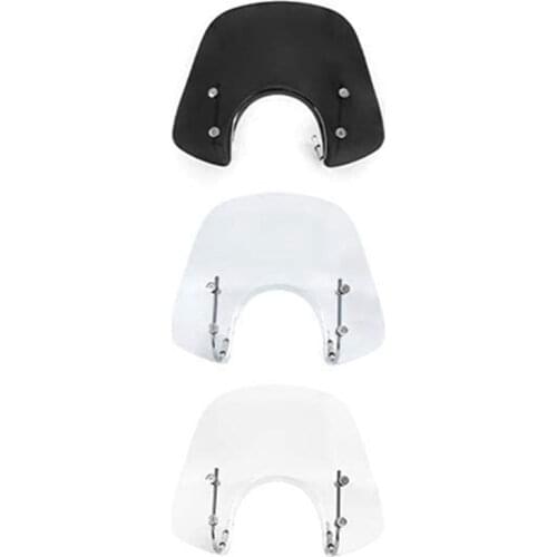 Motorcycle Scooter Windscreen Windshield Fly Screen Deflector Protector for Piaggio Vespa