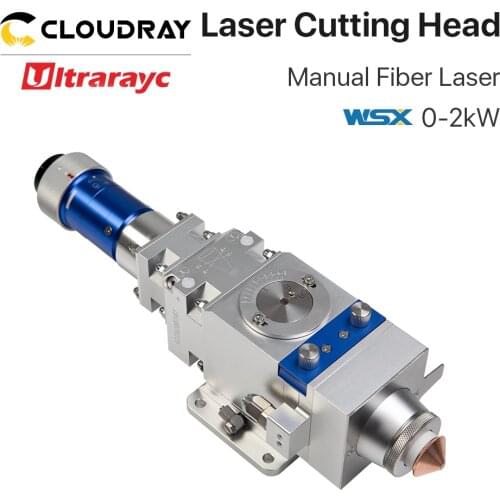 Ultrarayc WSX 0-2kw Fiber Laser Cutting Head KC13 Manual Cutting Head 2000W for Metal Cutting