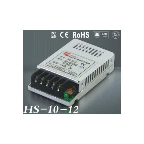 10W 12V Ultra thin Single DC Output Switching power supply for LED Strip light power source MD-10-12