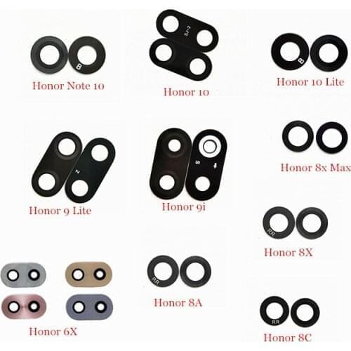 20x Rear Back Camera Glass Lens with Stickers for Huawei Honor Note 10 6X 8A 8C 8X Max 9i 9 Lite 10 Lite