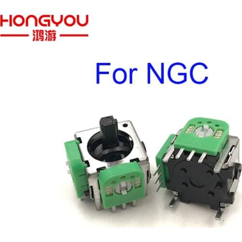 20Pcs Replacement 3D Analog Joystick for NGC GameCube Controller Repair Parts