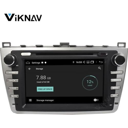 Android car radio FOR MAZDA 6 Mazda6 Ruiyi Ultr 2008-2012 screen GPS navigation multimedia player auto stereo receiver