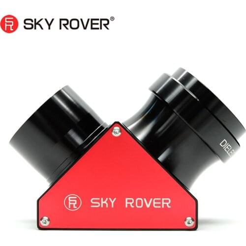 Sky Rover 2-inch Zenith mirror 1.25-Inch Hoge Anti-Zenith Spiegel Diëlektrische Film Hoge Anti-99% Reflectiviteit Adapter