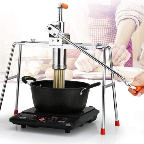 Home & Commercial Stainless Steel Manual Noodles Pasta Maker Noodle Press Machine Pasta Cutter