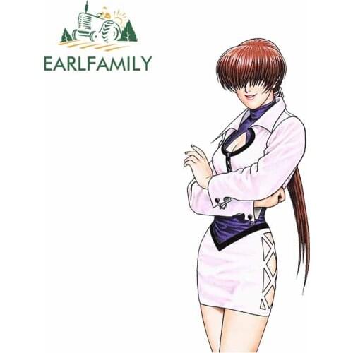 EARLFAMILY 13cm x 11.6cm for Cartoon Decal Personality Motorcycle RV Refrigerator Car Sticker Windows Occlusion Scratch Graphics