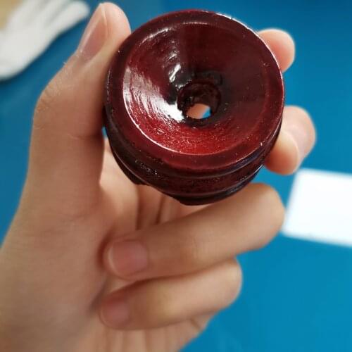 Crystal Ball Large Transparent Crystal Ball Lucky Rainbow Photo Crystal Ball Wooden Base