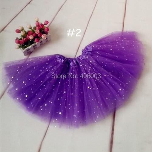 Fashion kids fluffy bow glitter sparkle tutu skirt for baby girls black tutu