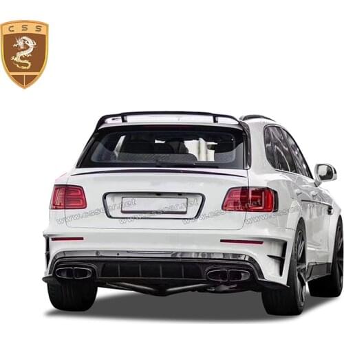 Real Carbon Fiber with Fiberglass Bodykit for BENTLEY BENTAYGA Change M Style Luxury Car Modification CSSCAR custom Auto Parts