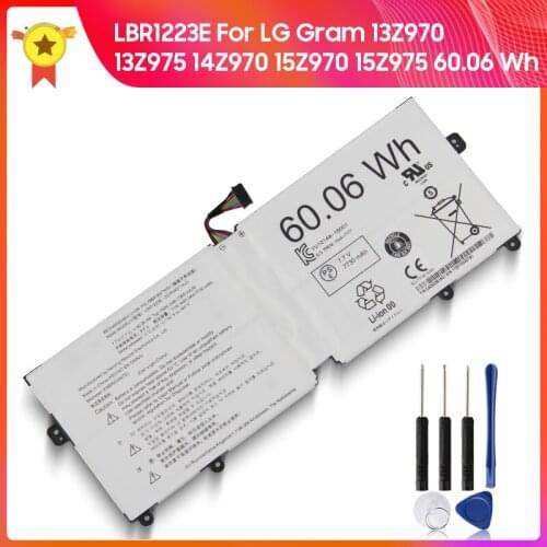Authentic Replacement Battery LBR1223E For LG Gram 13Z970 13Z975 14Z970 15Z970 15Z975 60.06wh