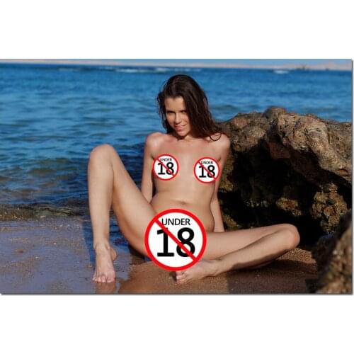 Sexy Girl Supermodel Artistic Photo Decorative Posters and Prints Canvas Painting Wall Art Picture For Living Room Decor