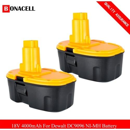 4.0Ah 18V for Dewalt DC9096 DC9098 Replacement Battery - Compatible with 18V XPR Cordless Power Tools DC9099 DW9095 DW9096 DW909