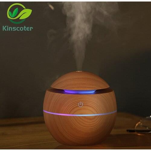 USB Aromatherapy Humidifiers Diffusers Ultrasonic Cool Mist Humidifier Air Purifier Color Change LED Night light For Home