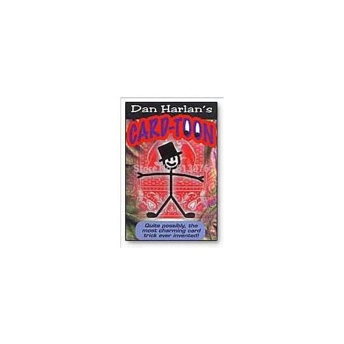 Card-Toon #1 Magic Tricks Magician Close Up Gimmick Props Illusions Mentalism Magie Deck