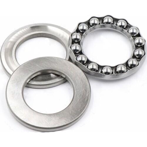 1pcs 40mm-75mm thrust ball plane bearings pressure thrust roll bead steel bearing 60mm-100mm outer diameter 13mm-19mm thick