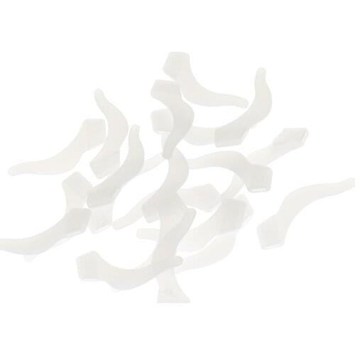 Lot 10 Pairs Silicone Eye Glasses Temple Tips Eyewear Ear Hooks Grip Holder