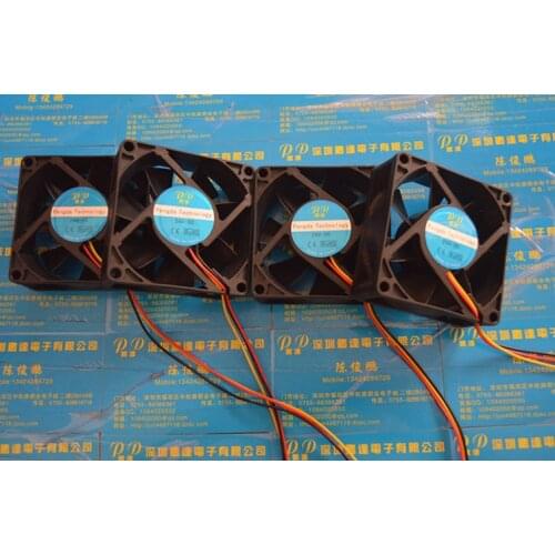 10pcs New 7025 70MM 70*70*25MM DC 12V 24V Computer case fan CPU Cooling fan with 3pin