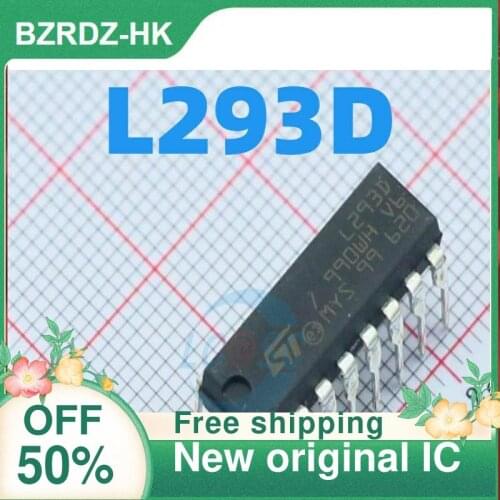 2-10PCS/lot L293D DIP-16 New original IC